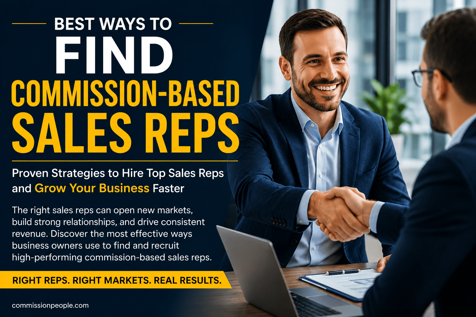 Find Commission-Based Sales Reps in 2026